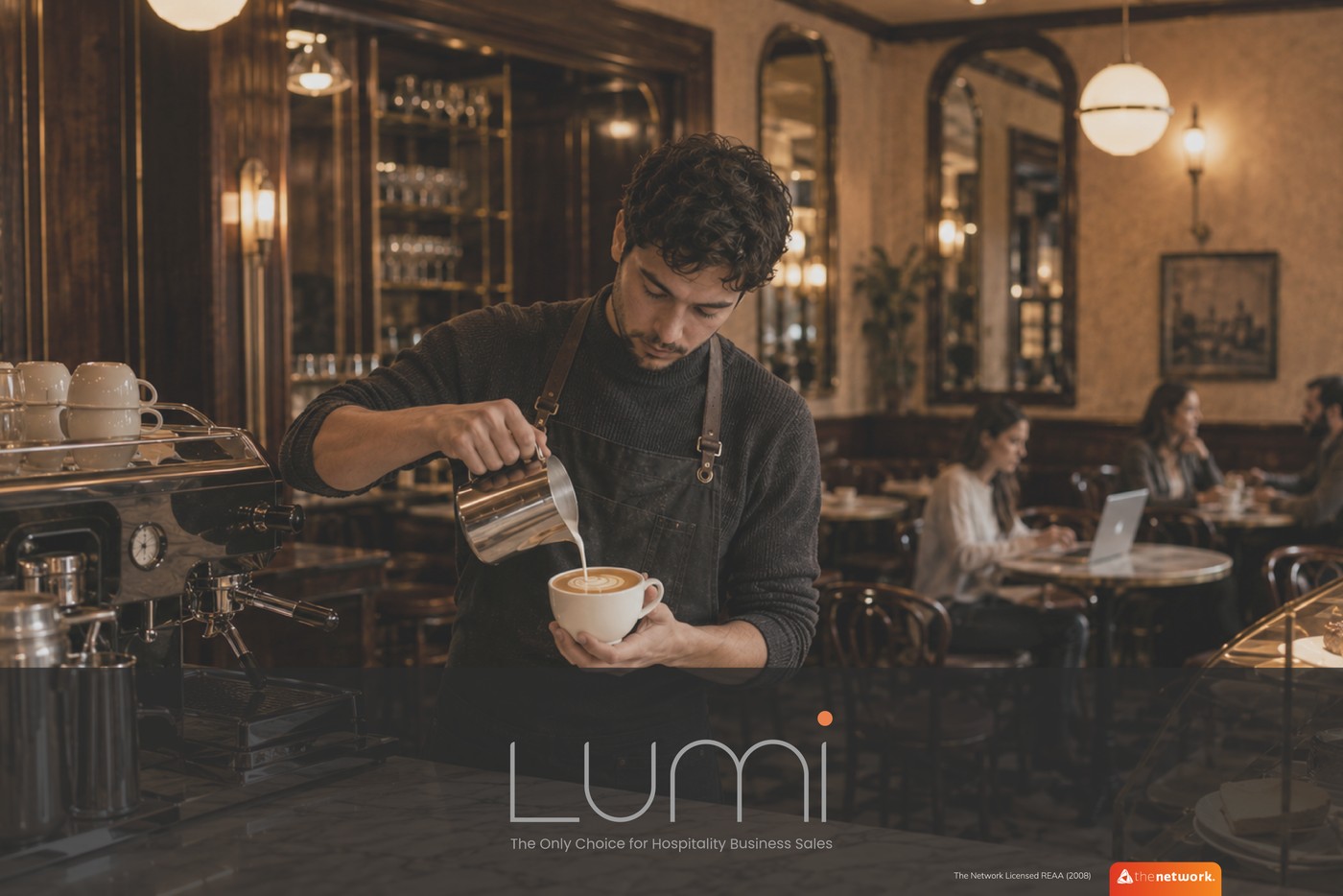 Auckland CBD Cafe, Character, Low Rent and Lifestyle Hours
